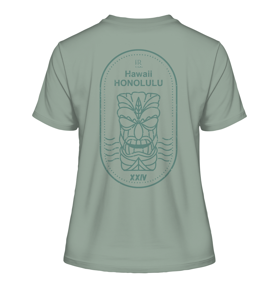 Hawaii - Fitted Ladies Organic Shirt