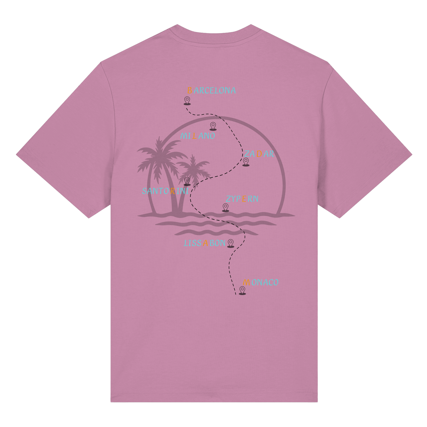 Route of Summer - Organic Heavy T-Shirt