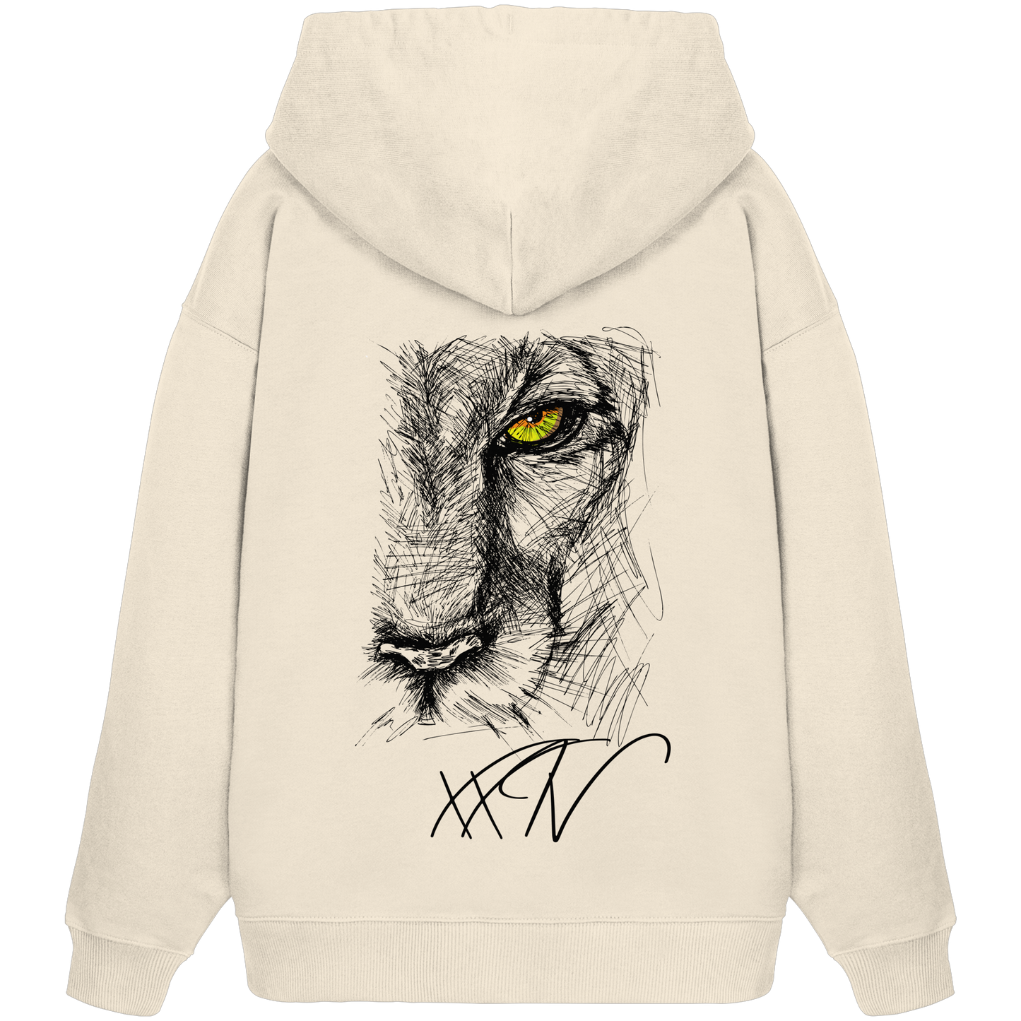Scratch - Unisex Organic Oversize Hoodie