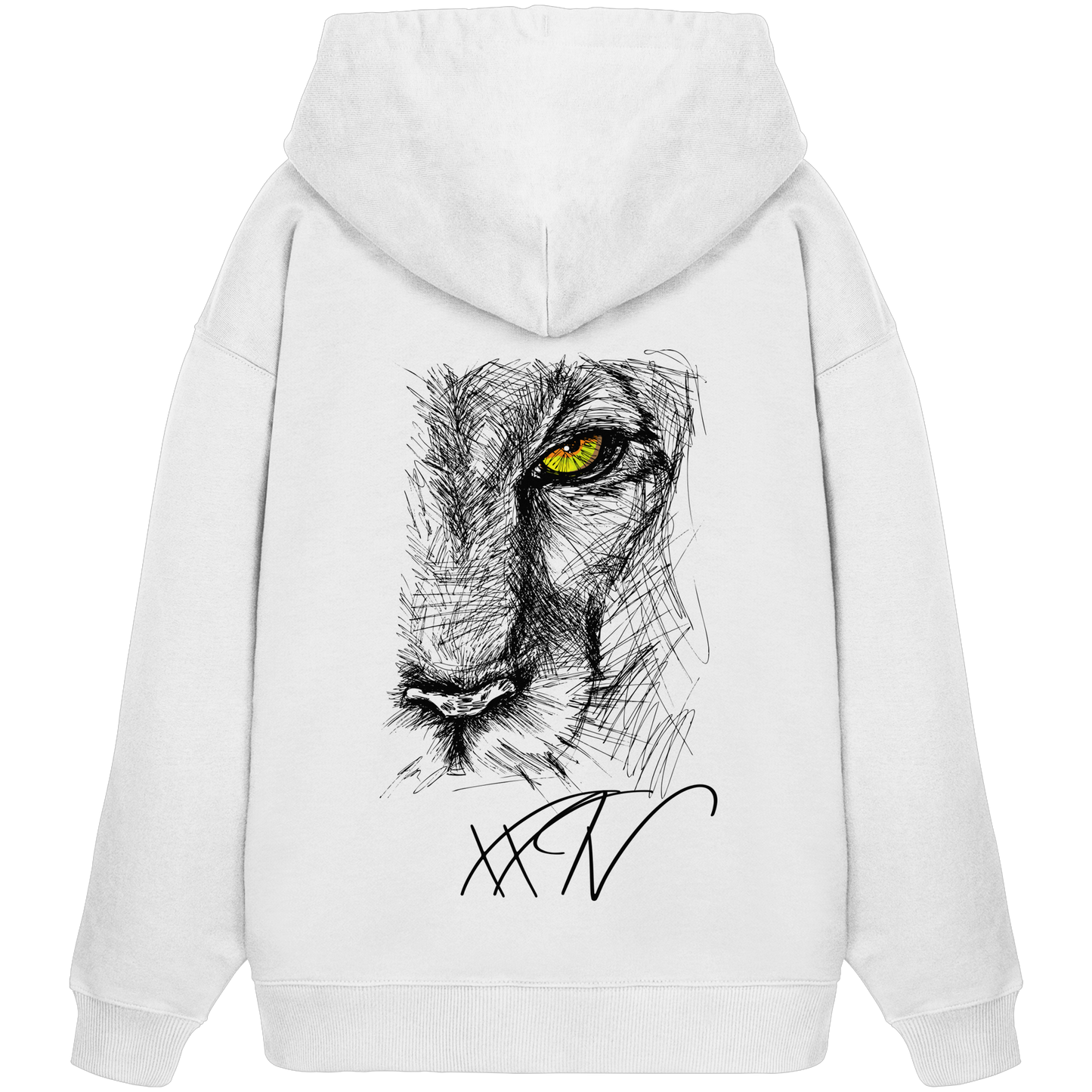 Scratch - Unisex Organic Oversize Hoodie