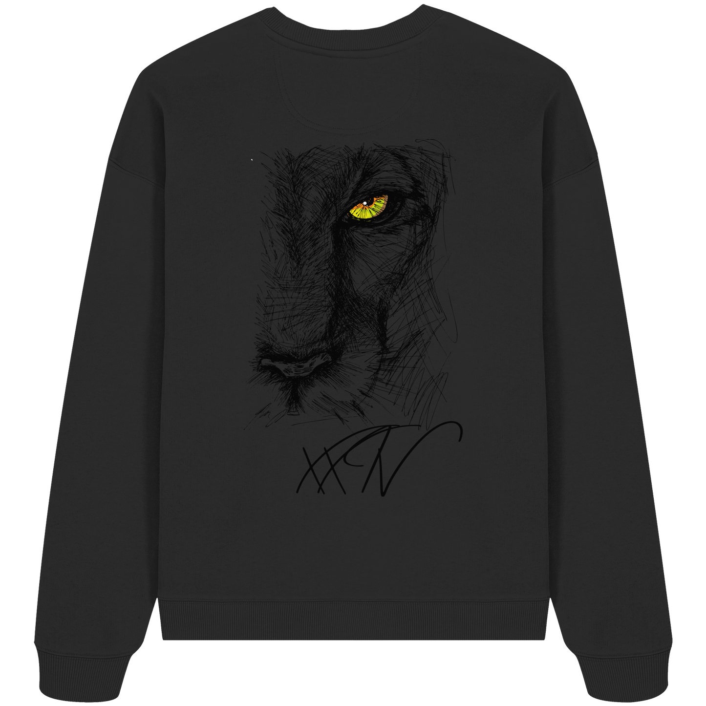 Scratch - Unisex Organic Oversize Sweatshirt