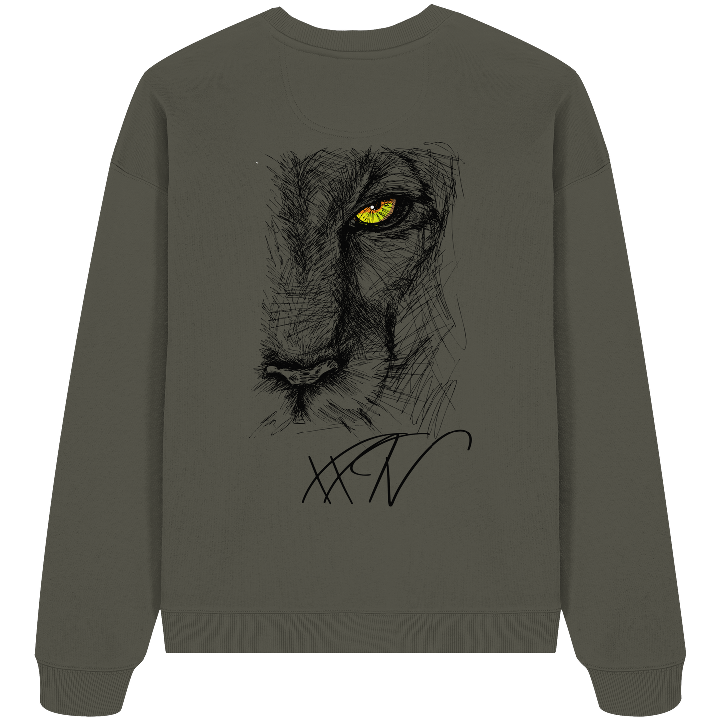 Scratch - Unisex Organic Oversize Sweatshirt