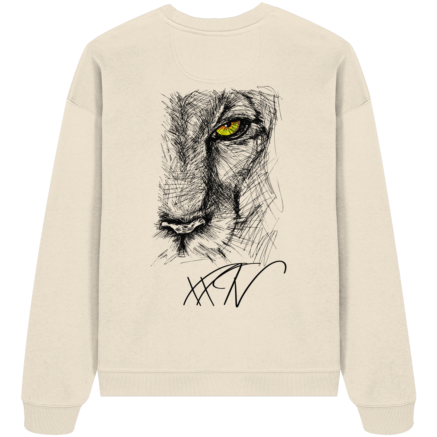 Scratch - Unisex Organic Oversize Sweatshirt