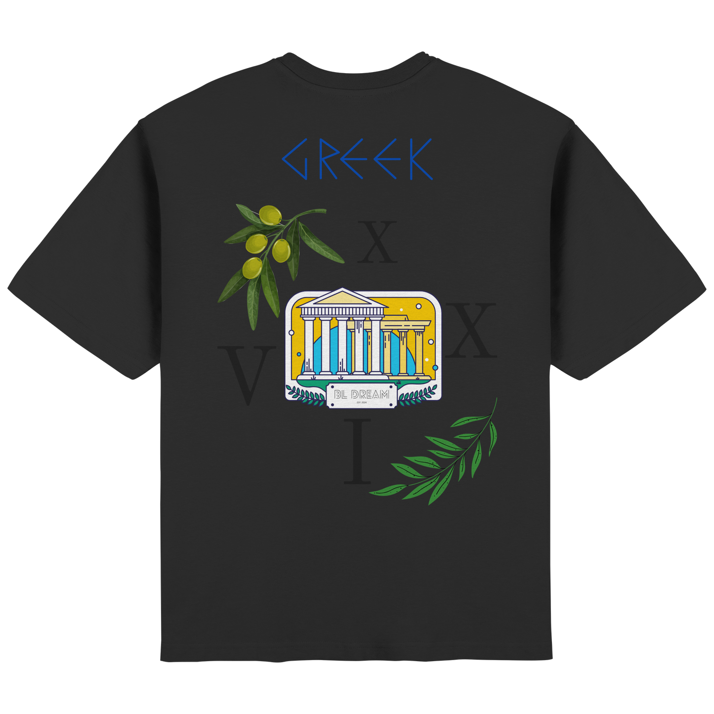Griechenland - Streetwear Oversized T-Shirt