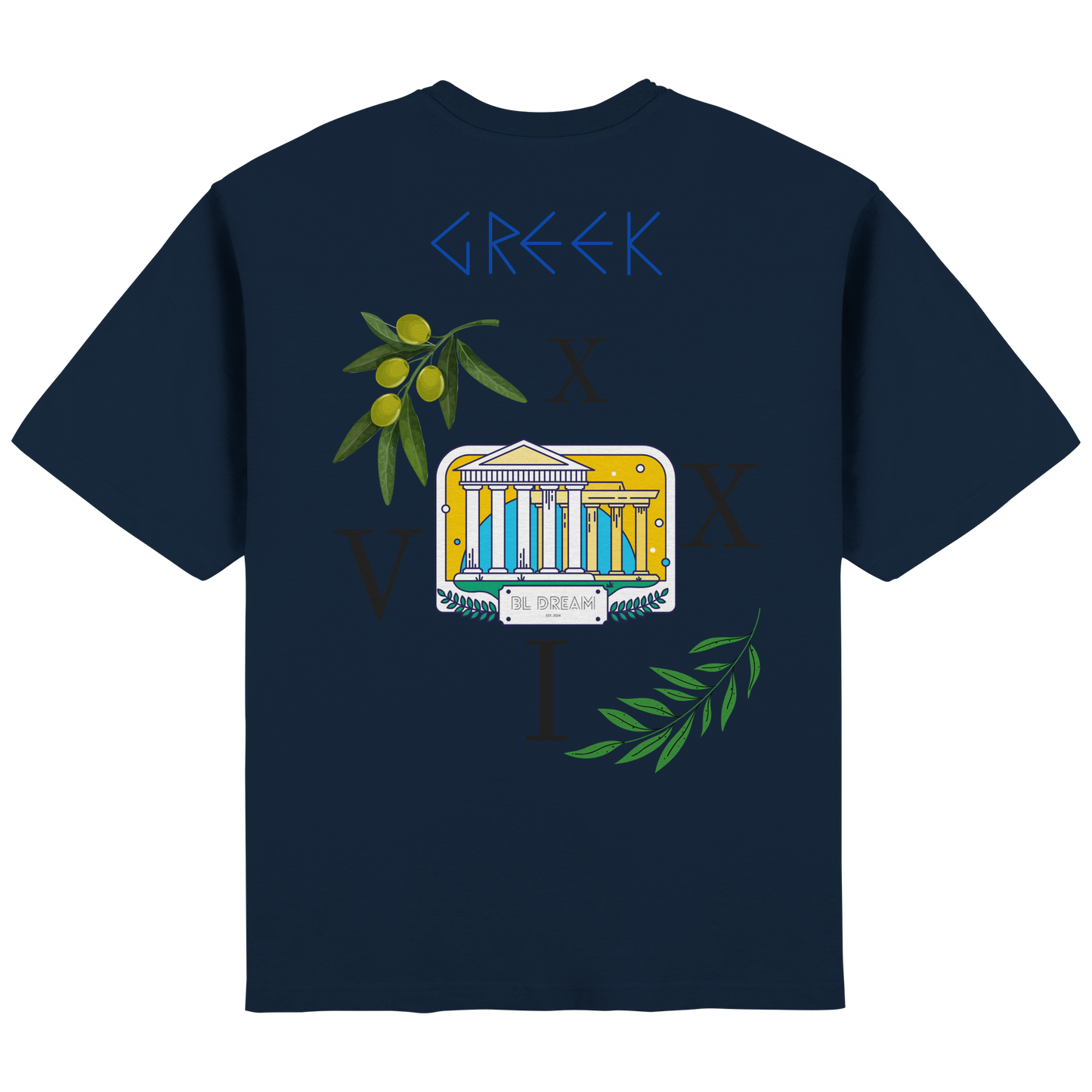 Griechenland - Streetwear Oversized T-Shirt