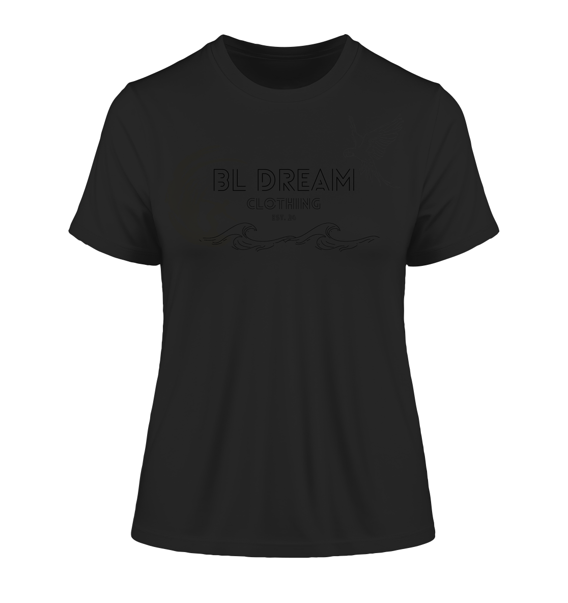 Surf the Summer - Fitted Ladies Organic Shirt
