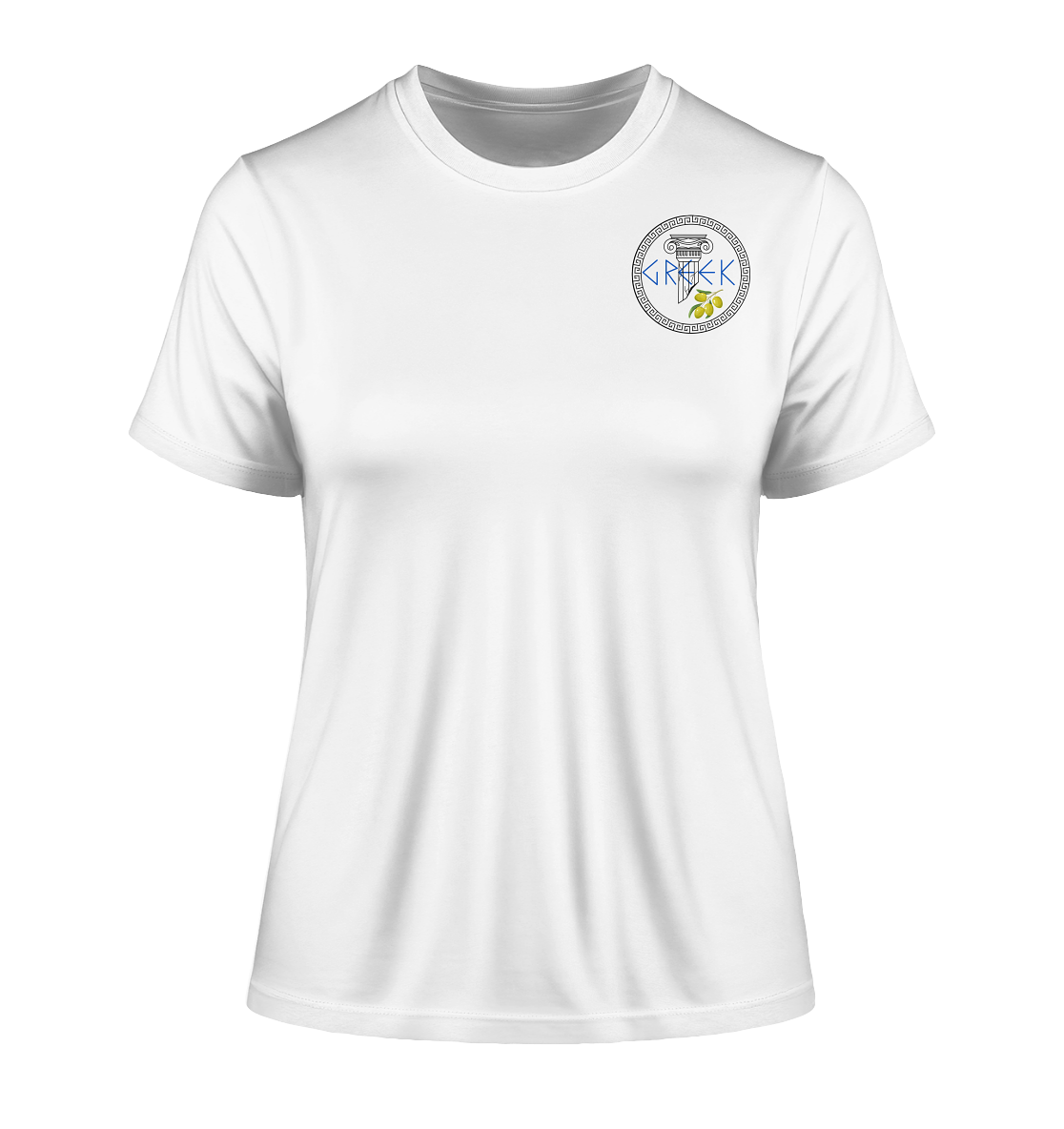 Griechenland - Fitted Ladies Organic Shirt