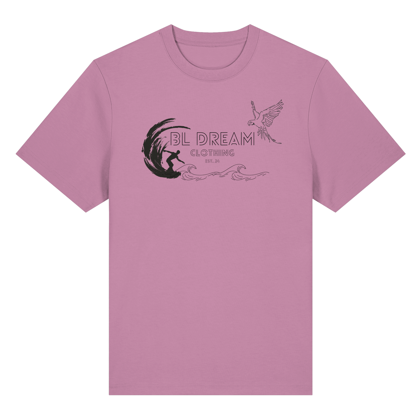 Surf the Summer - Organic Heavy T-Shirt