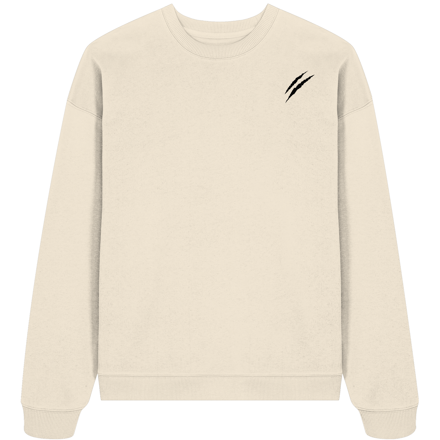 Scratch - Unisex Organic Oversize Sweatshirt