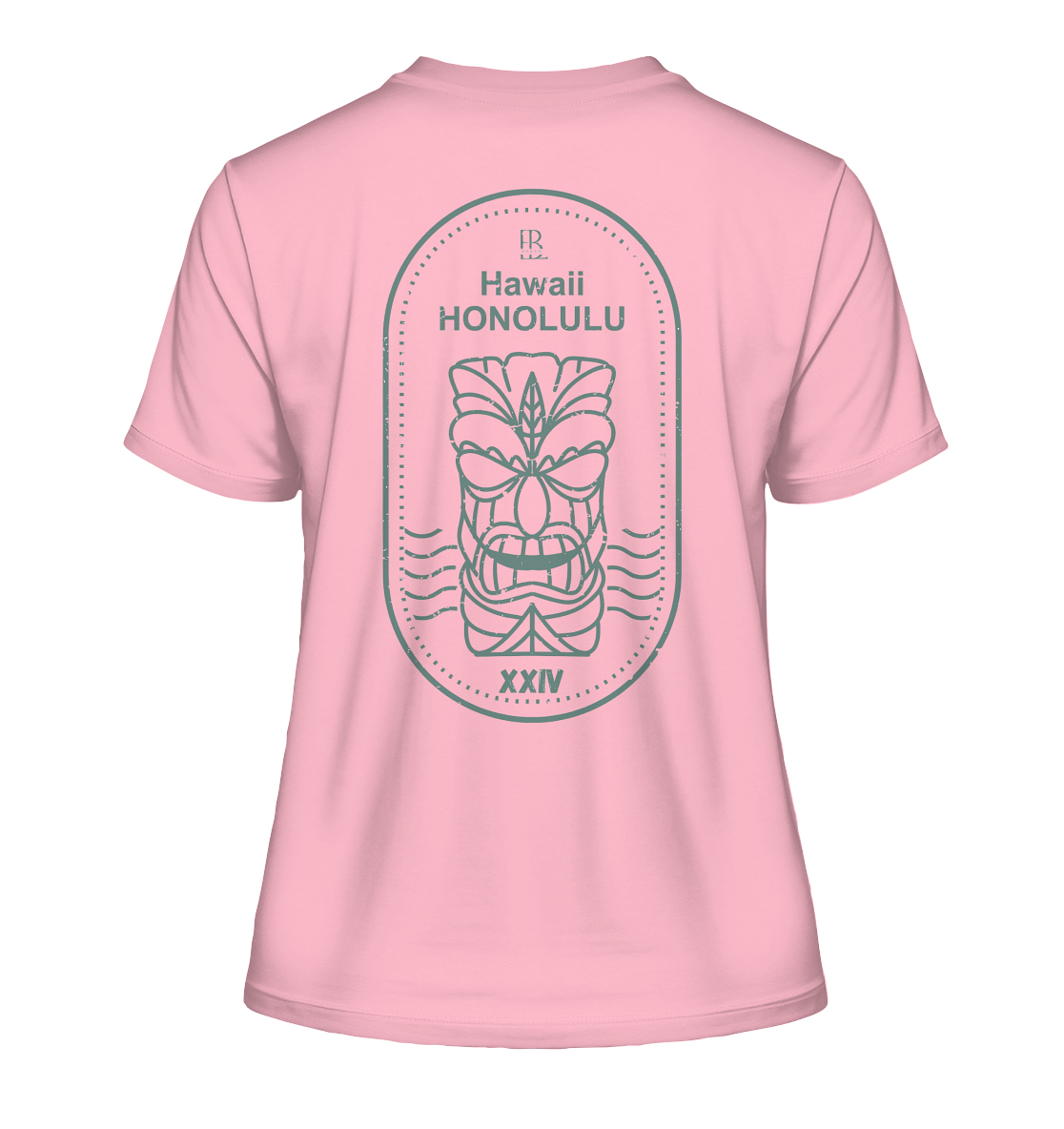 Hawaii  - Fitted Ladies Organic Shirt