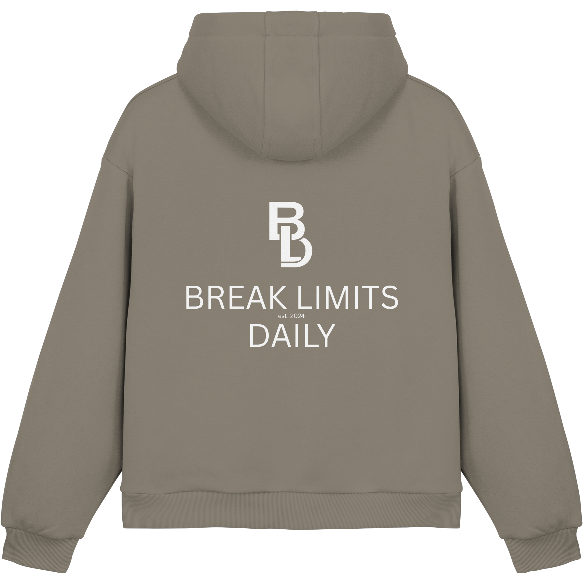 BLD Fluffy Hoodie Backprint