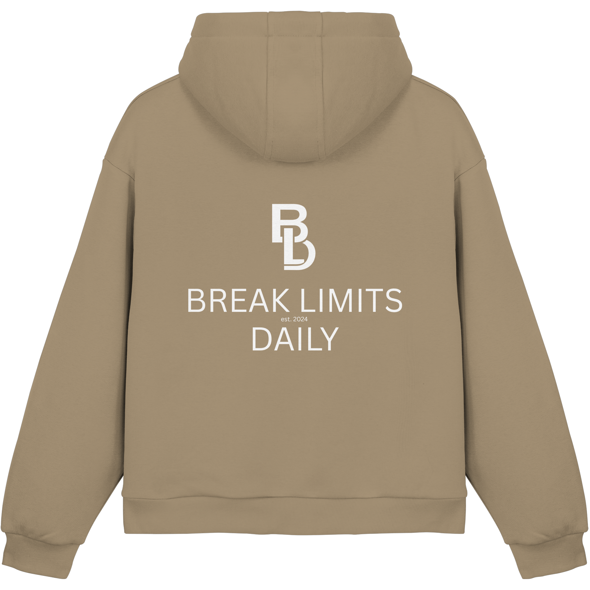 BLD Fluffy Hoodie Backprint