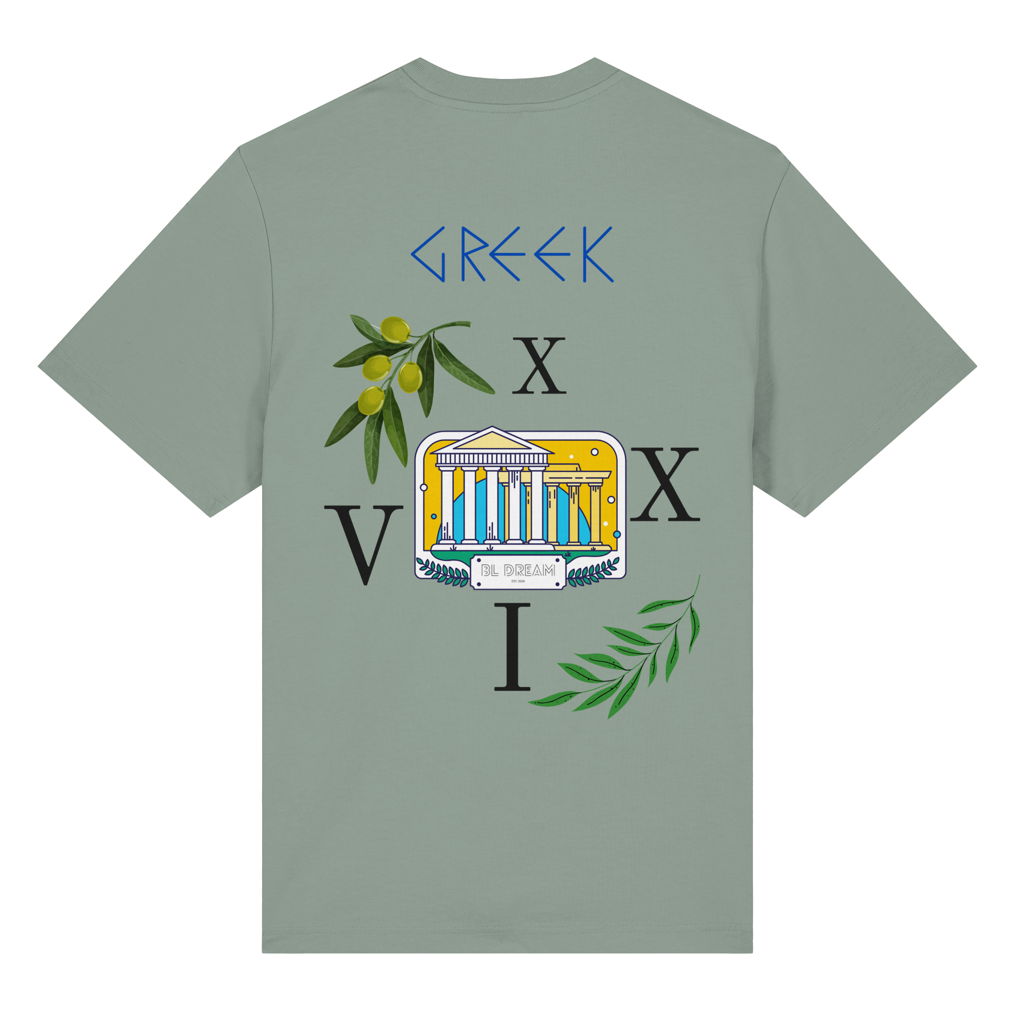 Griechenland - Organic Heavy T-Shirt