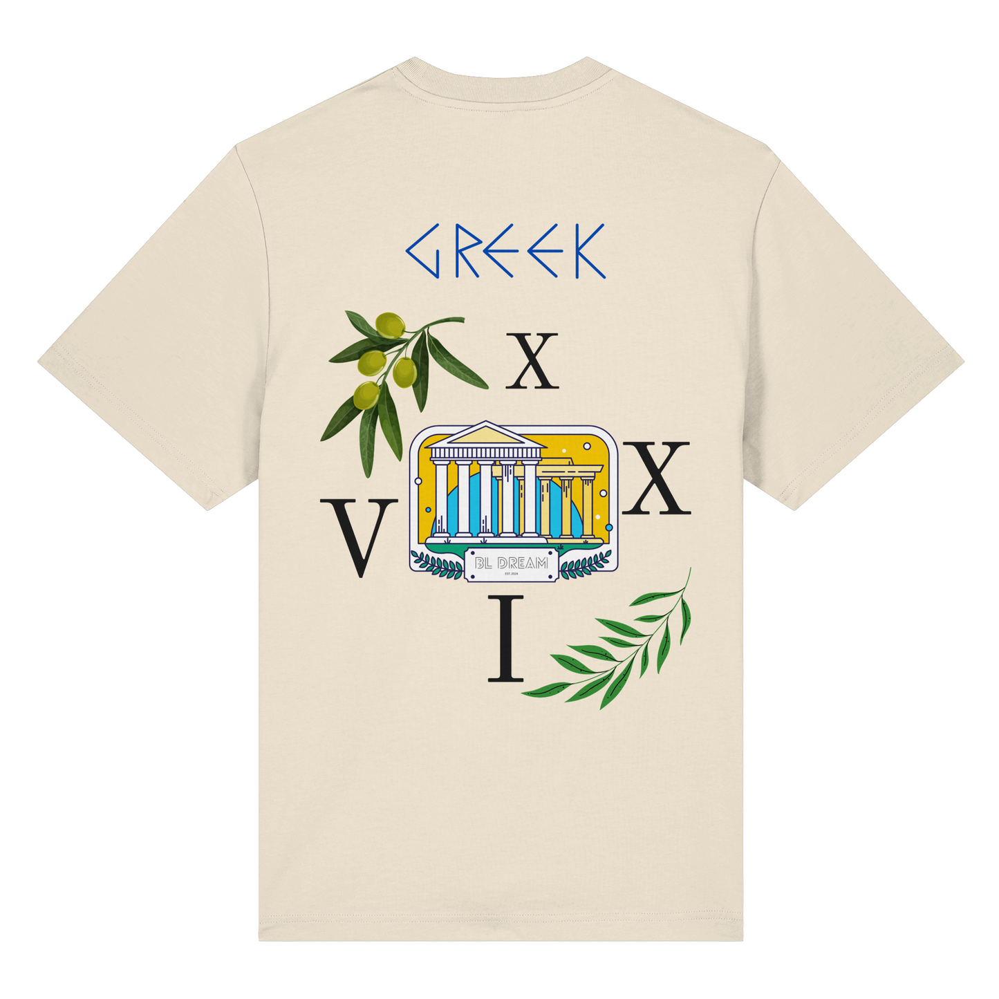 Griechenland - Organic Heavy T-Shirt