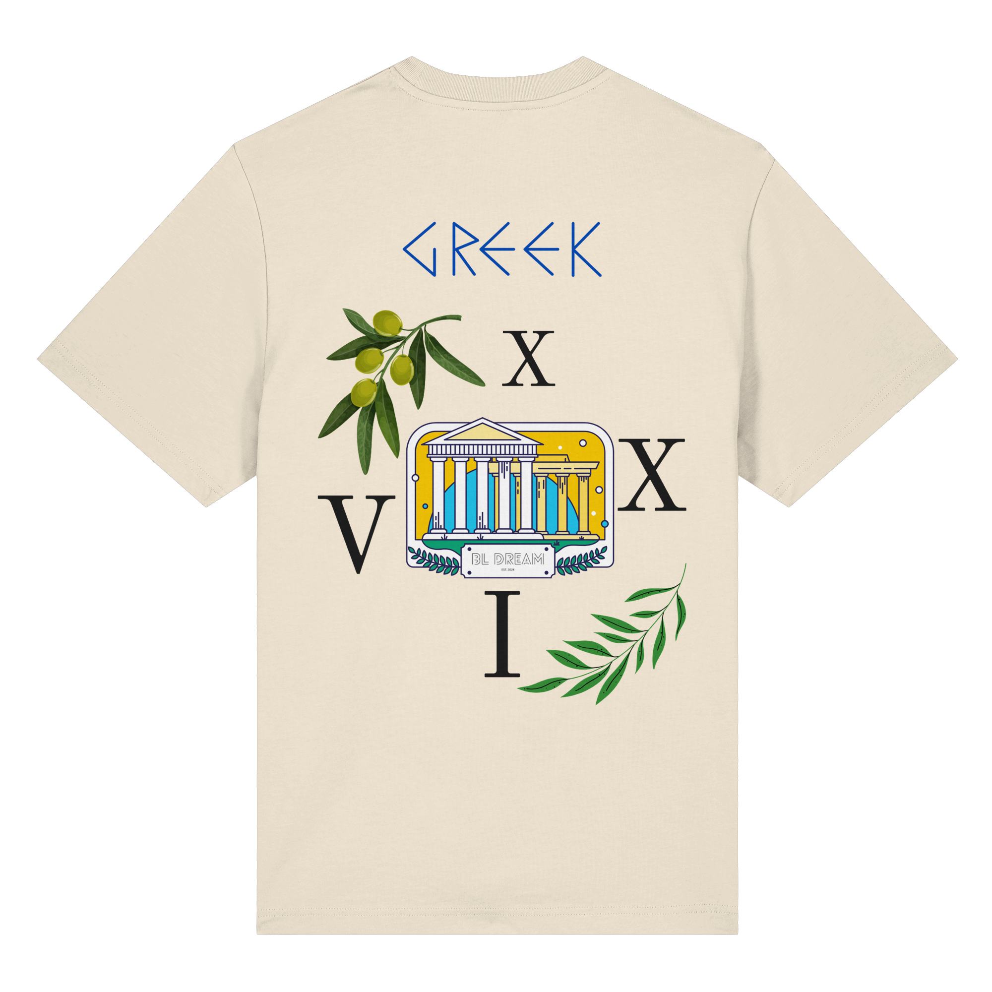 Griechenland - Organic Heavy T-Shirt