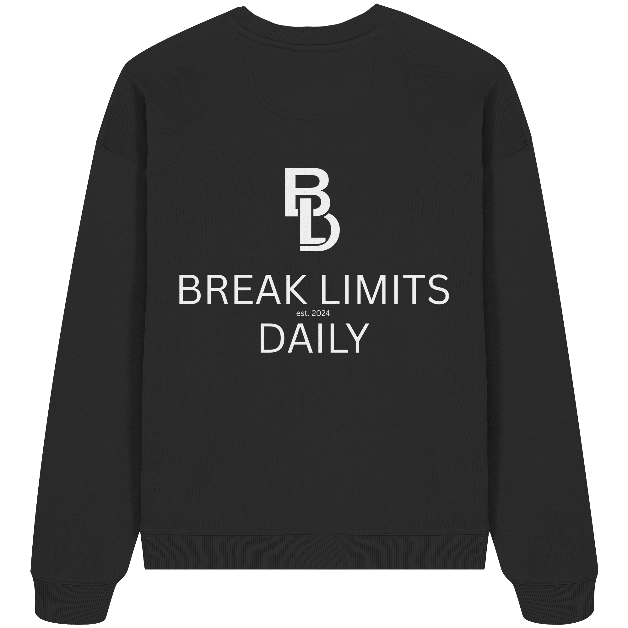 BLD Organic Oversize Sweatshirt Backprint