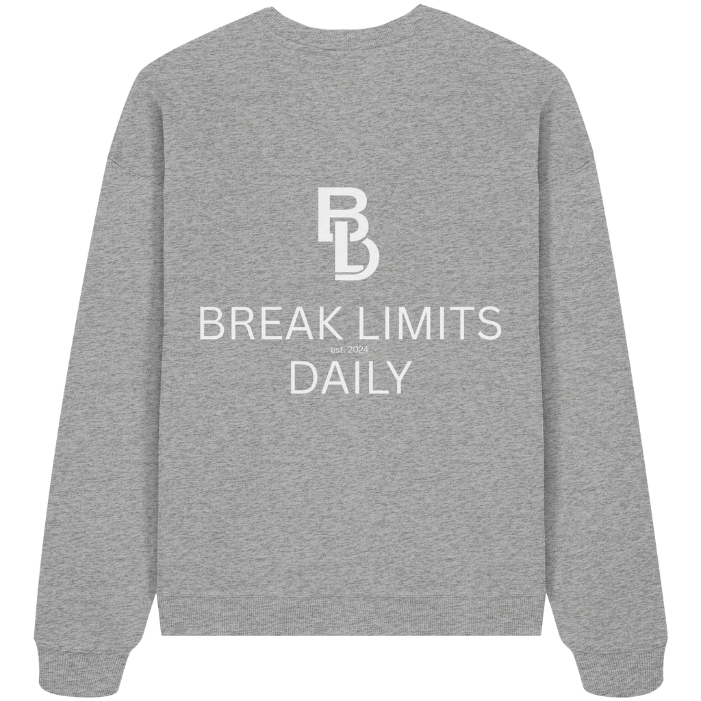 BLD Organic Oversize Sweatshirt Backprint