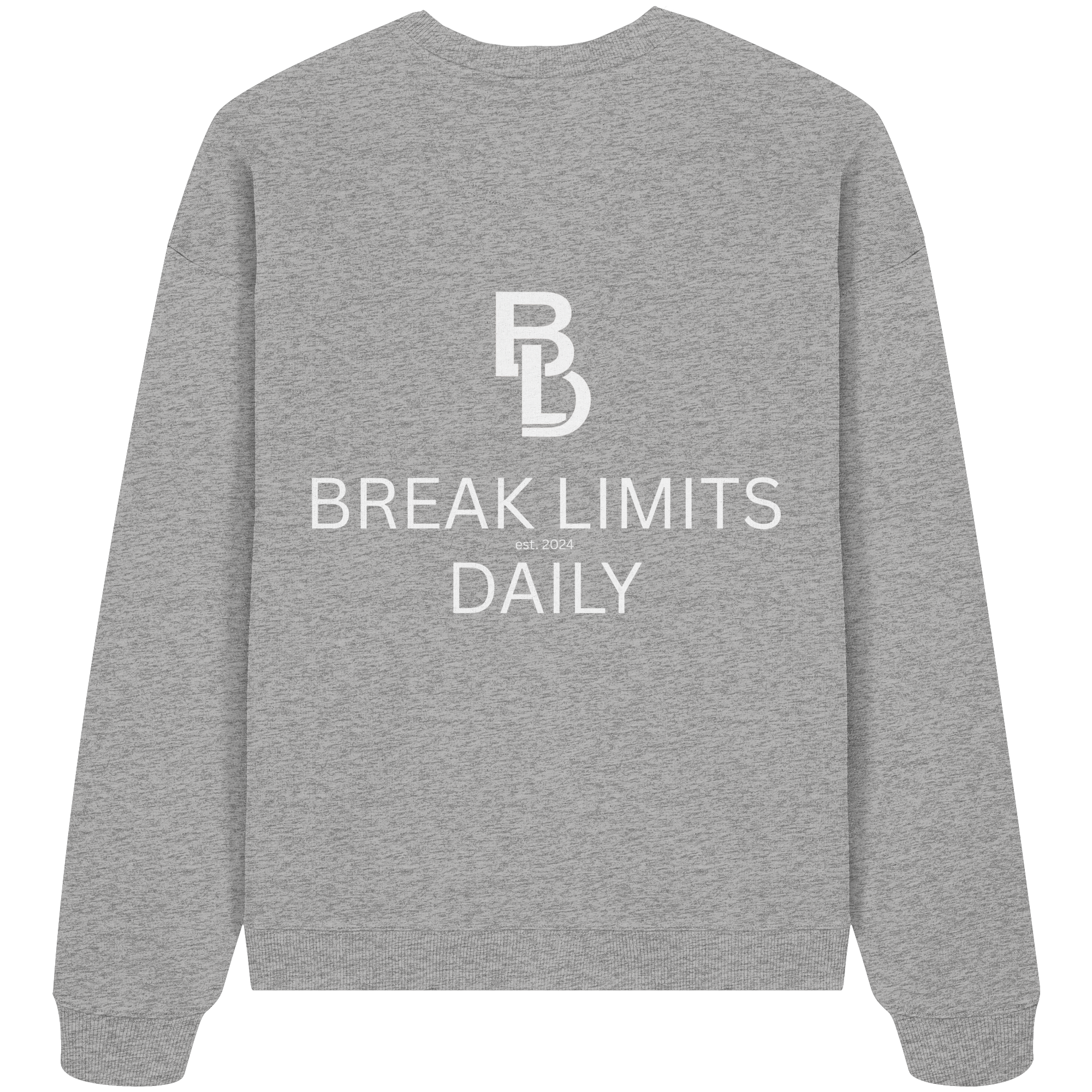 BLD Organic Oversize Sweatshirt Backprint