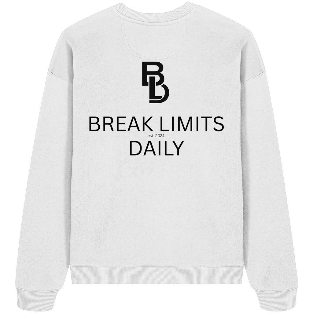 BLD Organic Oversize Sweatshirt Backprint