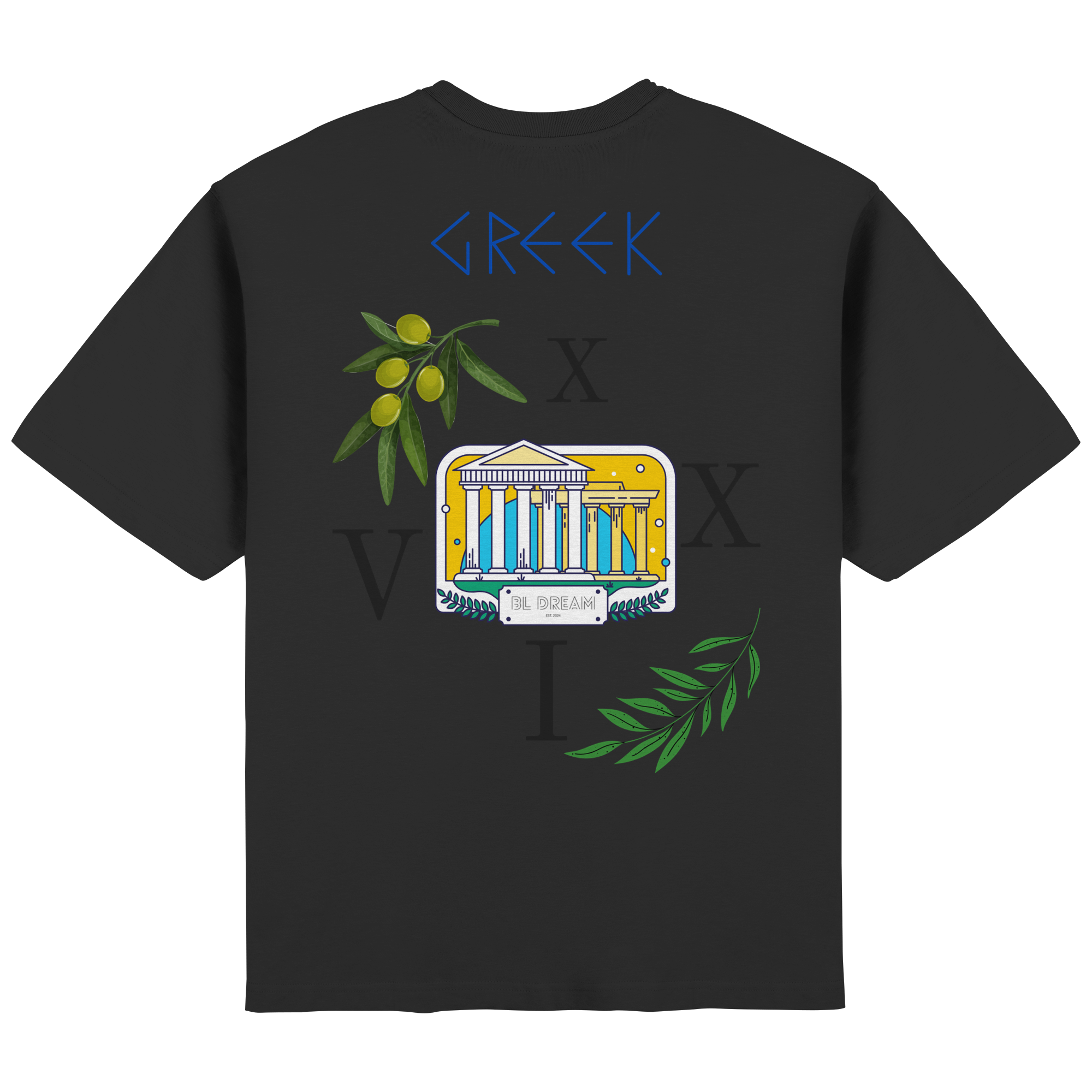 Griechenland - Streetwear Oversized T-Shirt