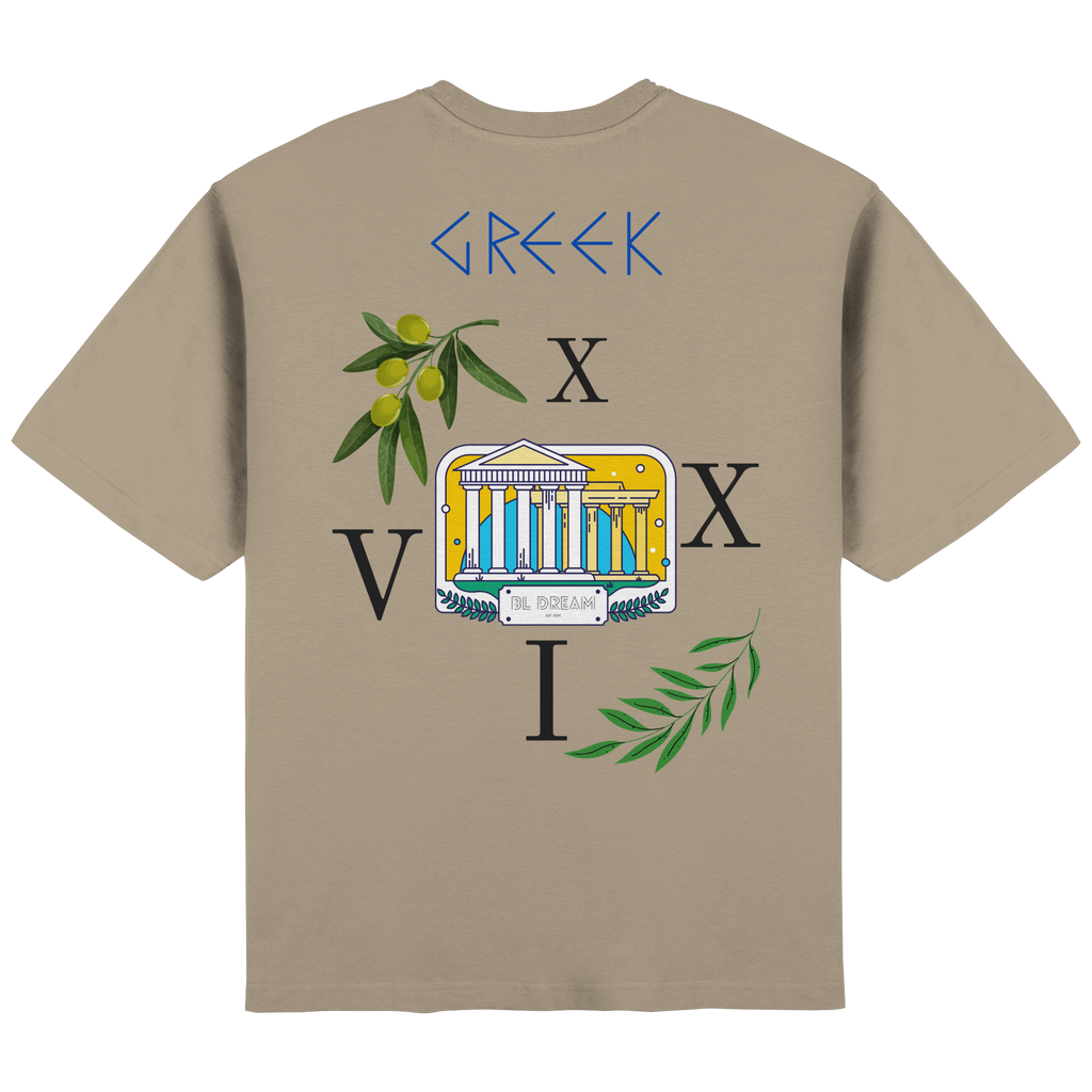 Griechenland - Streetwear Oversized T-Shirt
