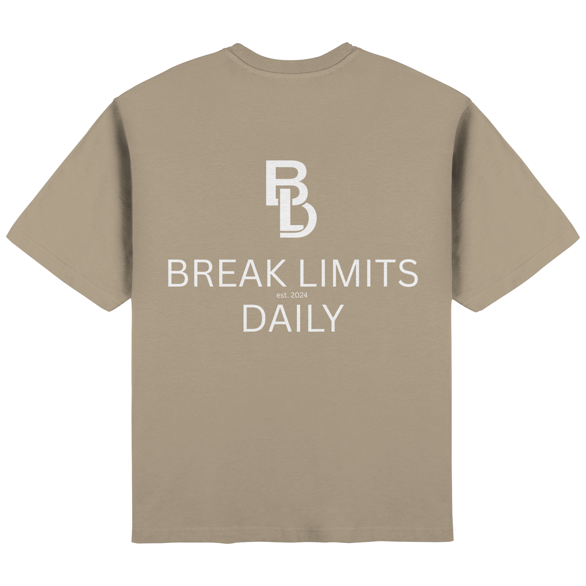 BLD Streetwear Oversized T-Shirt Backprint