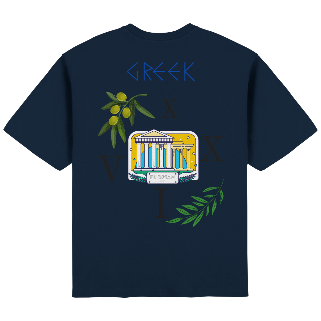 Griechenland - Streetwear Oversized T-Shirt
