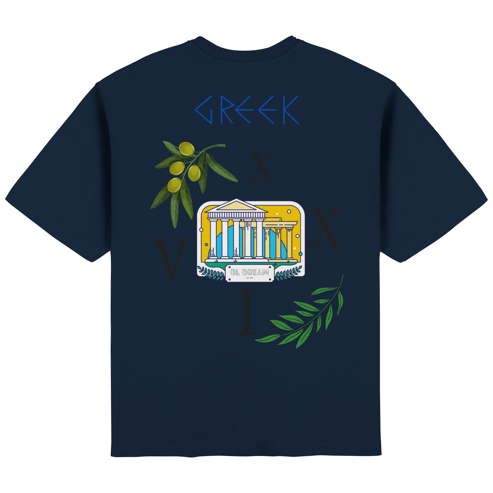 Griechenland - Streetwear Oversized T-Shirt