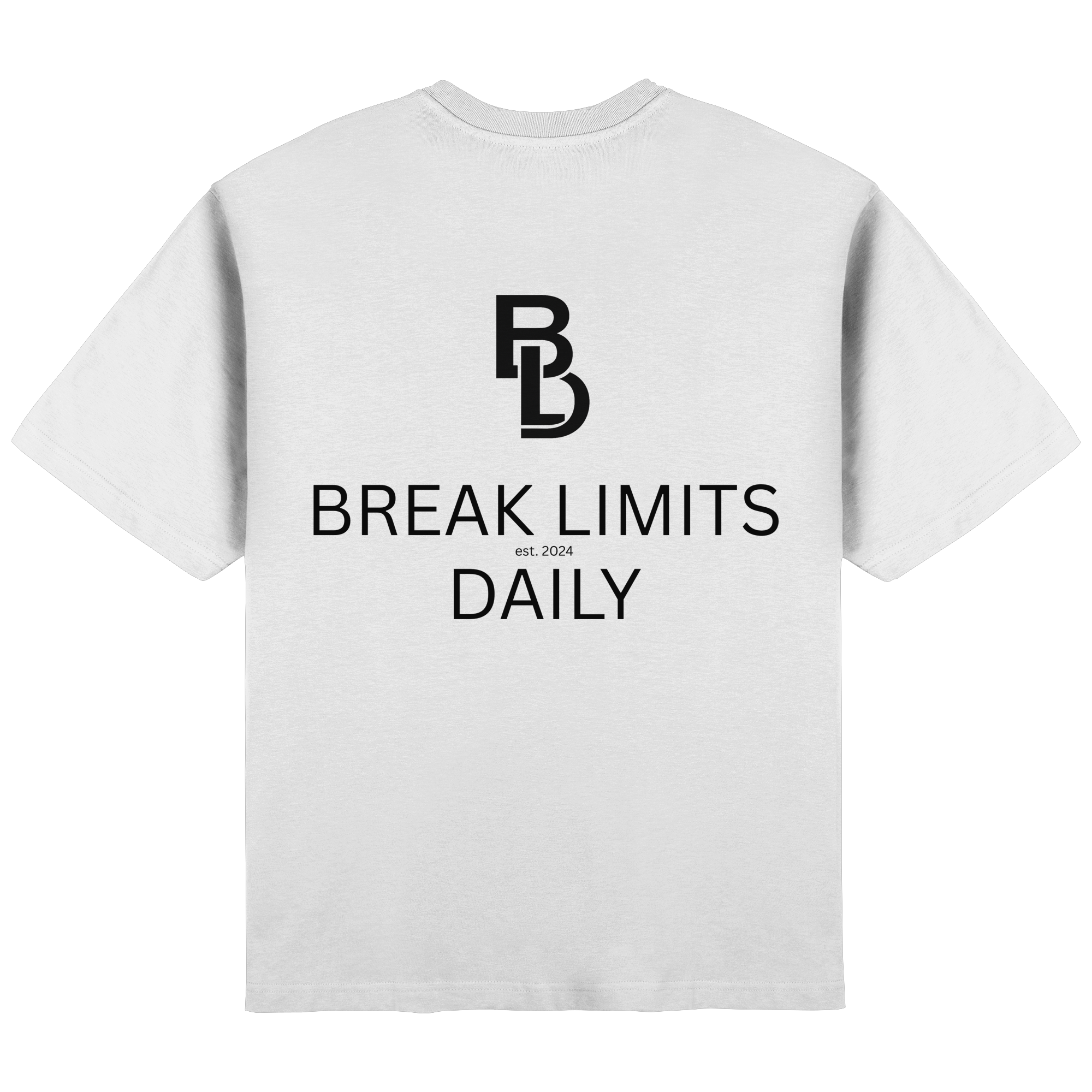 BLD Streetwear Oversized T-Shirt Backprint