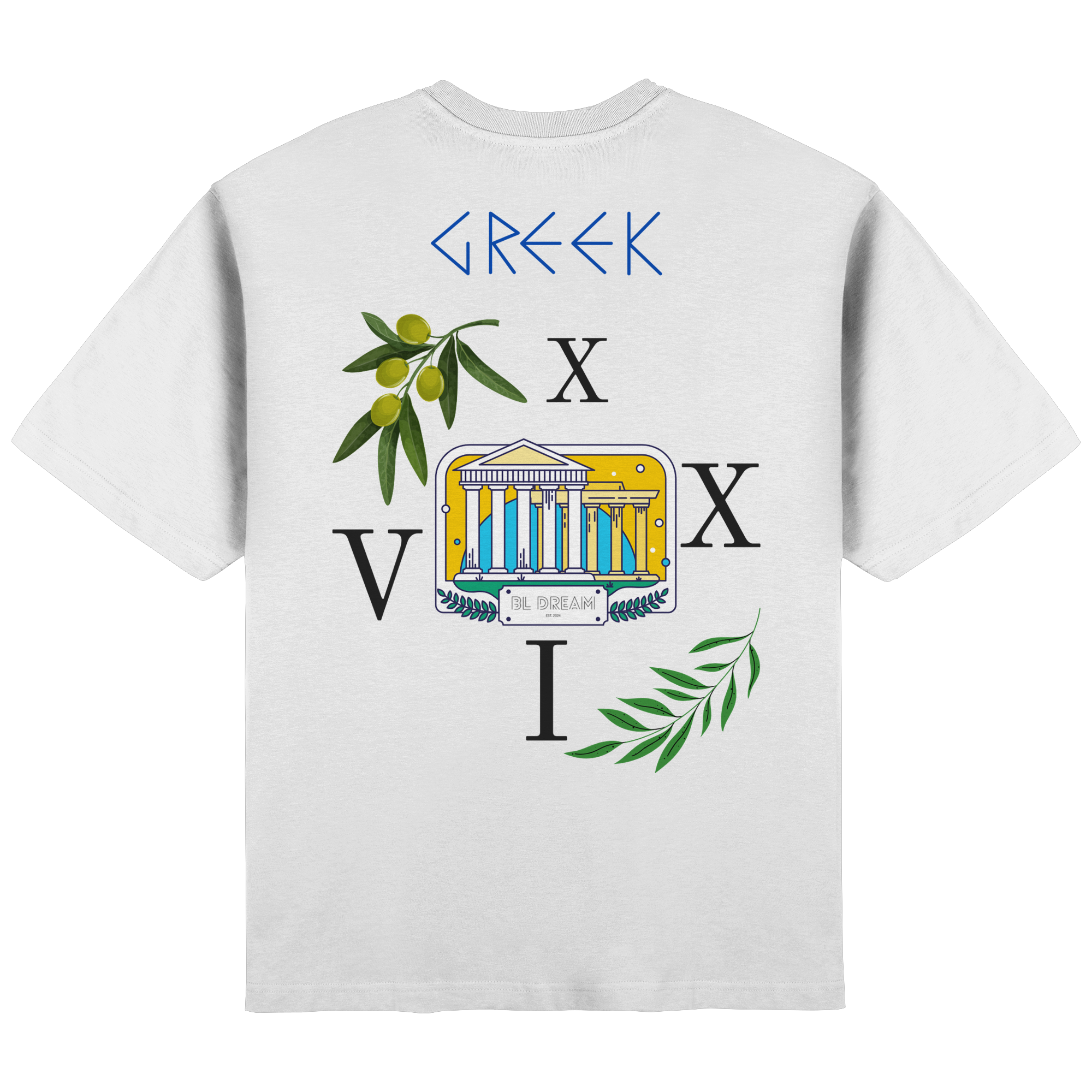 Griechenland - Streetwear Oversized T-Shirt