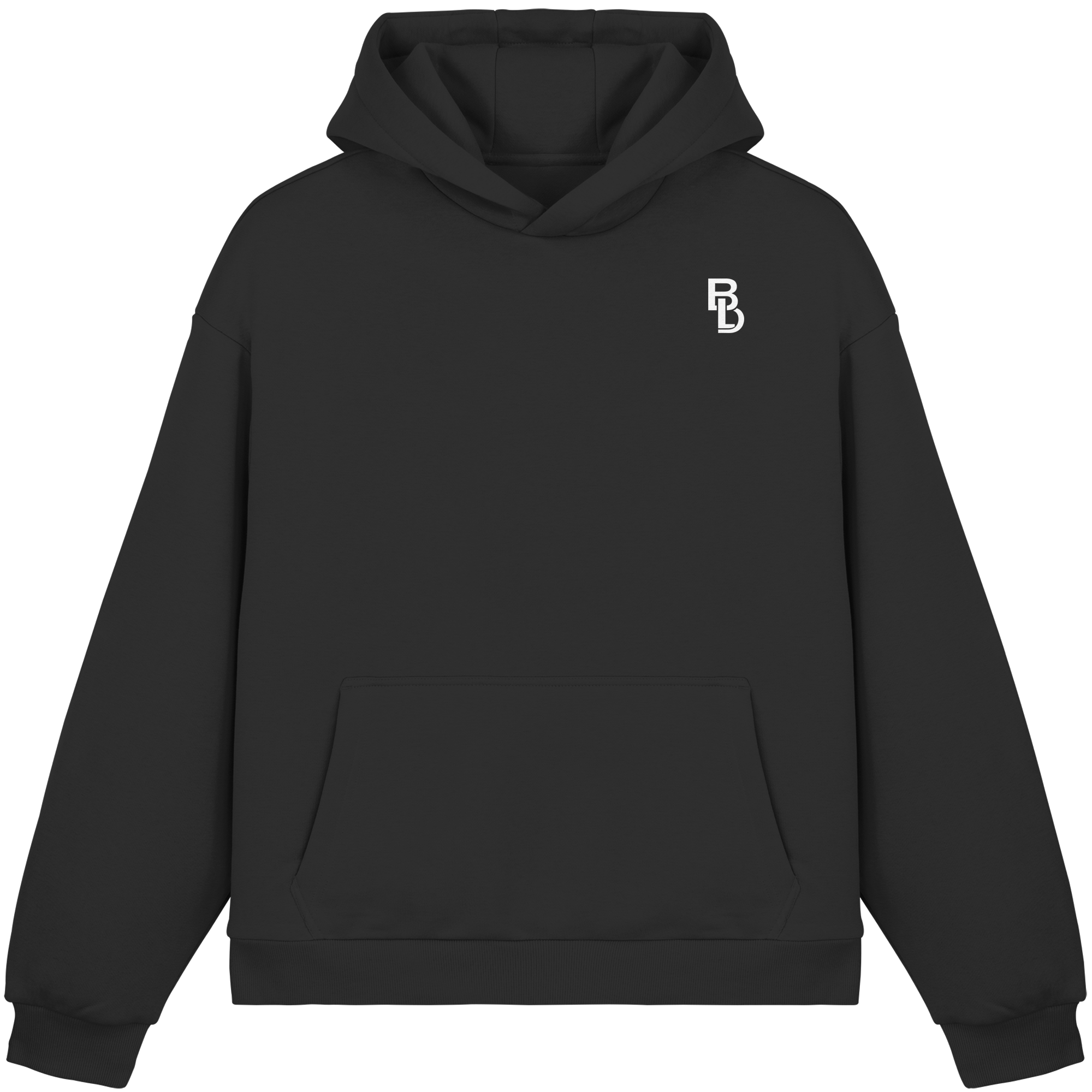 BLD Fluffy Hoodie Backprint