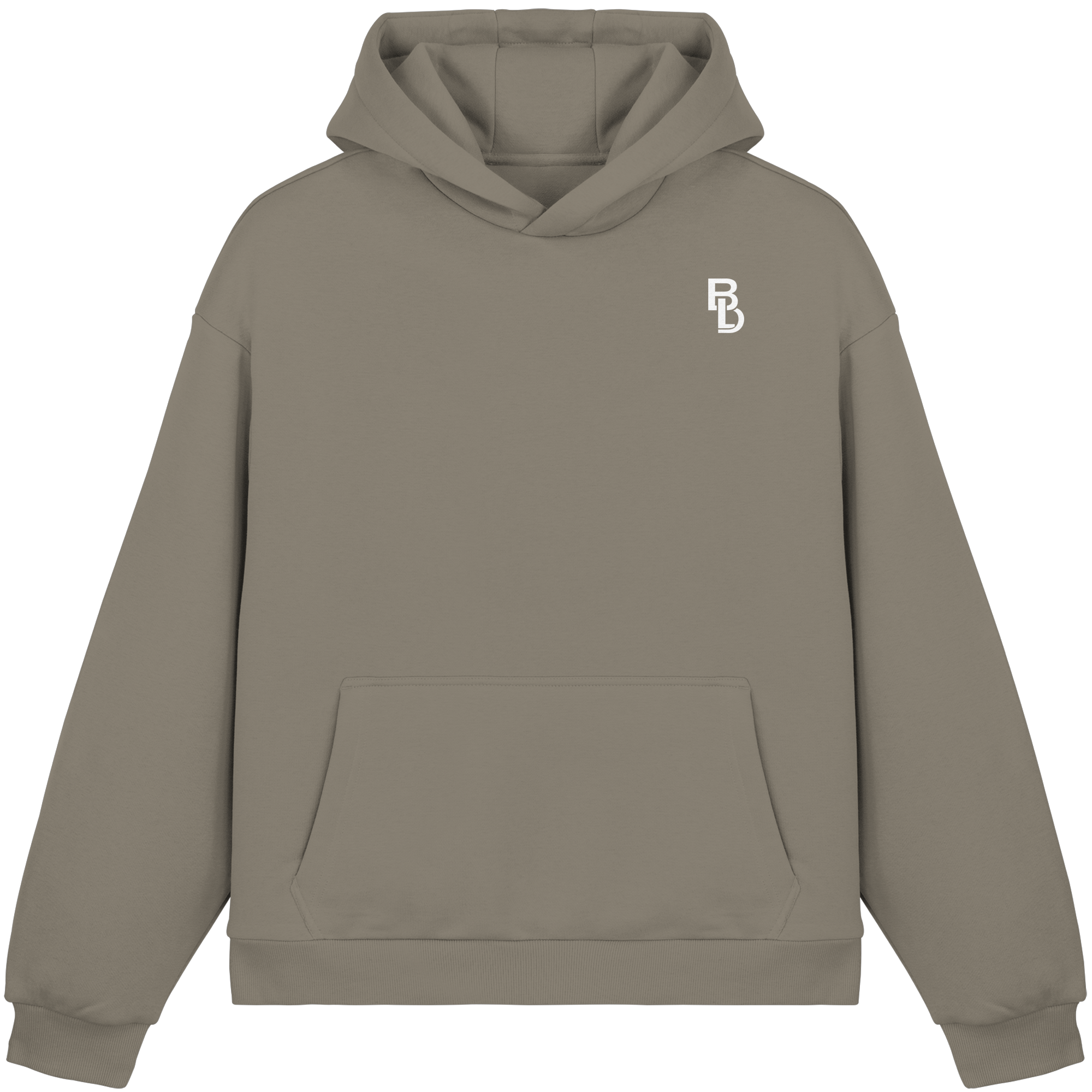 BLD Fluffy Hoodie Backprint