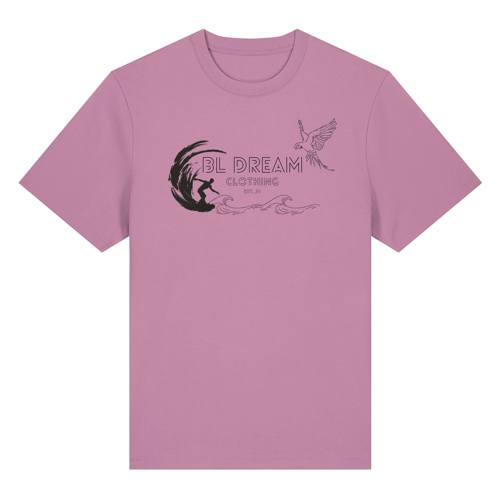 Surf the Summer - Organic Heavy T-Shirt