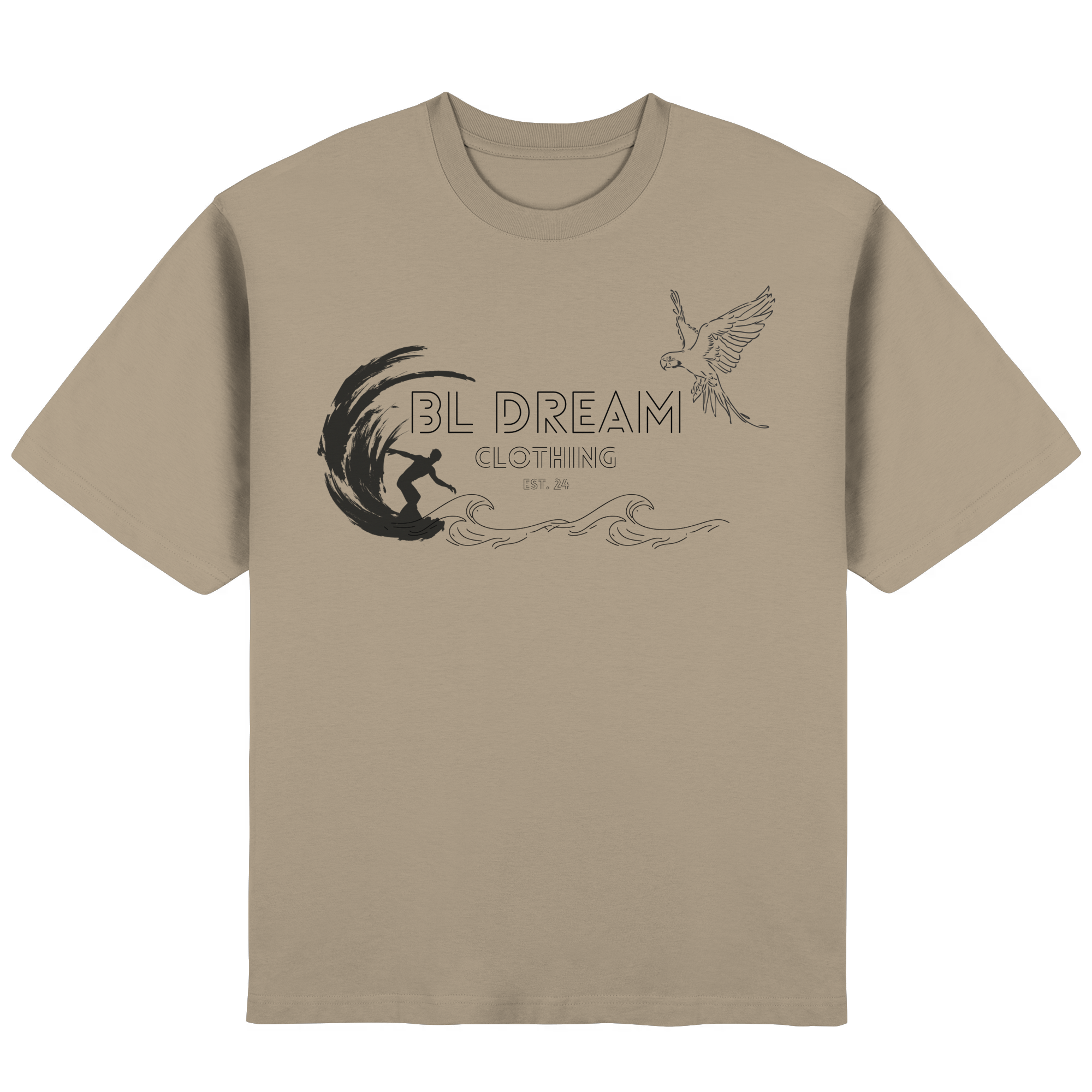 Surf the Summer - Streetwear Oversized T-Shirt