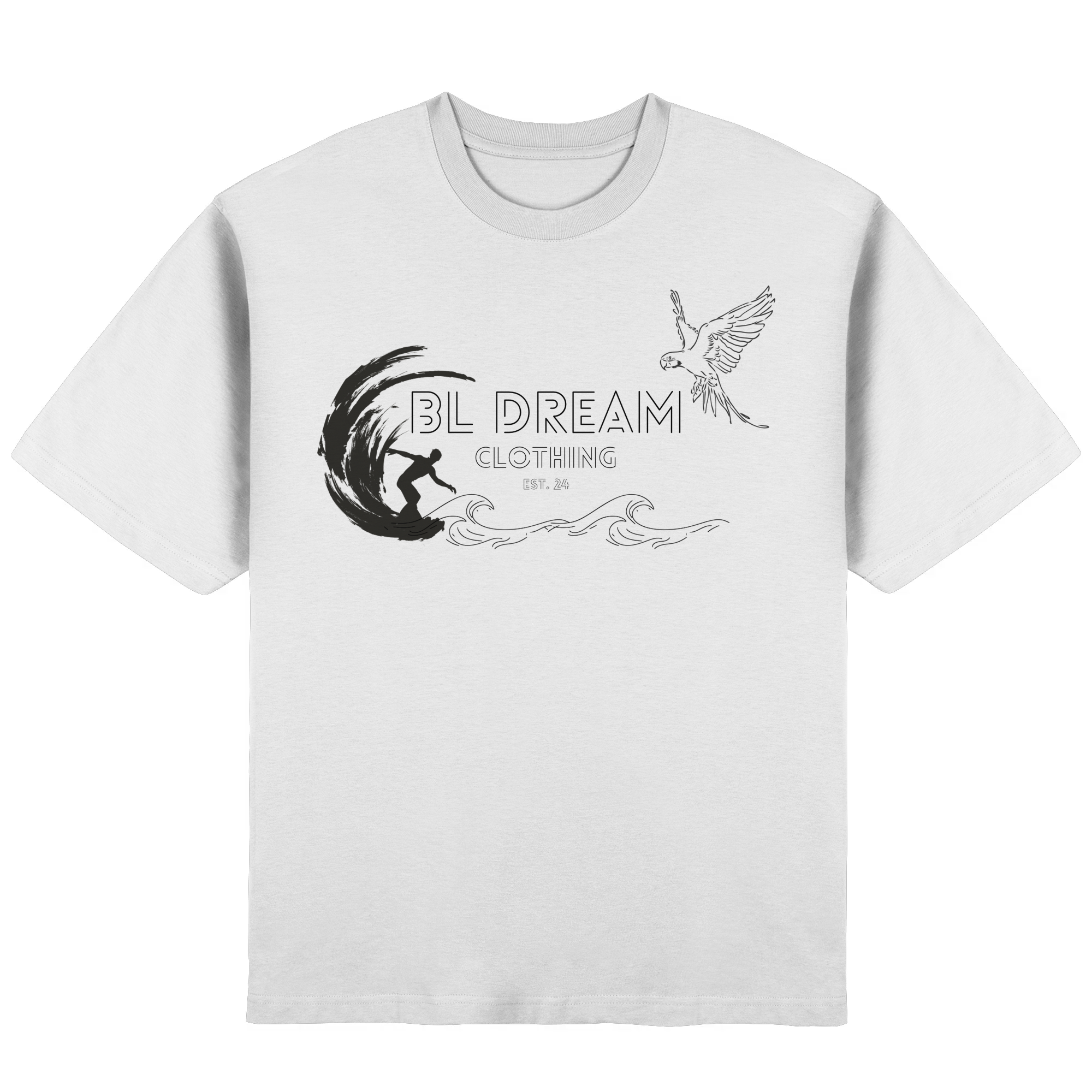 Surf the Summer - Streetwear Oversized T-Shirt